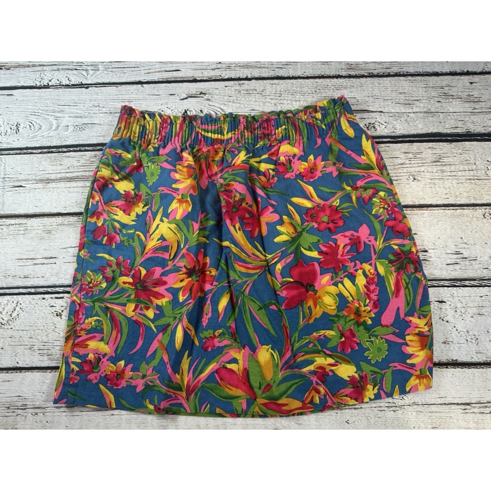 J. Crew linen cotton blend city skirt Bundle size‎ 10 - Picture 4 of 10